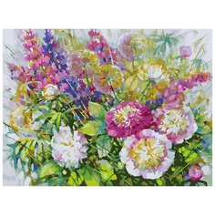 Белоснежка картина по номерам 30х40см 344-AS Июньский полонез