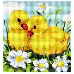 Алмазная мозаика Белоснежка 369-ST-S Уточки