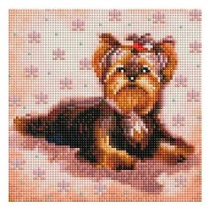 Мозаика в пакете 20*20 см Белоснежка 457-ST-PS Маленький Йорк