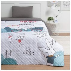 Покрывало Этель 1,5-спальное, Brave bear, 145*210 см, микрофибра
