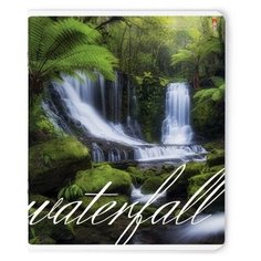 Тетради 48 листов "ВОДОПАДЫ". Набор 5 шт. Цена за 5 штук. Альт