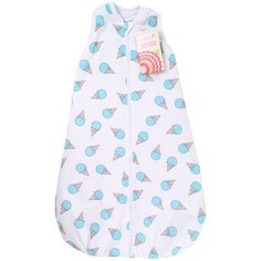 Конверт-мешок СуперМаМкет Мороженое бирюза 86 см