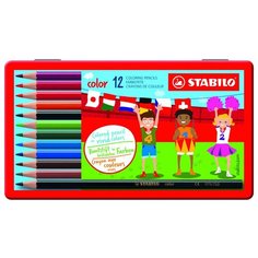 STABILO Цветные карандаши color 12 цветов (1812-77)