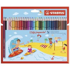 STABILO Акварельные карандаши Aquacolor 36 цветов (1636-6)