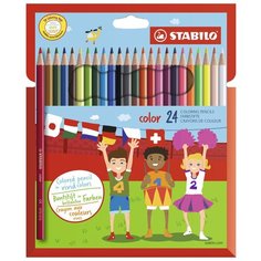 STABILO Цветные карандаши color 24 цвета (1924/77-01)