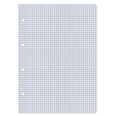 Сменные блоки для тетрадей на кольцах А5, 50 Л.(ГОЛУБОЙ), ВИД 2 Альт