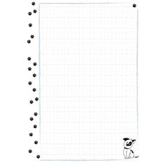 Сменные блоки для тетрадей на кольцах А5, 50 Л.(БЕЖЕВЫЙ), ЩЕНОЧЕК, клетка Альт