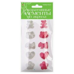 Декоративные элементы из акрила НАБОР №19 "ФИГУРКИ МИКС 2" Hobby Time