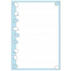 Сменные блоки для тетрадей на кольцах А5, 50 Л.(БЕЖЕВЫЙ), ЁЖИКИ, Линейка Альт