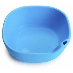 Мисочка силиконовая Last Drop, голубой Munchkin