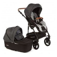 Универсальная коляска Forest kids Nampa 2 в 1, carbon, цвет шасси: черный