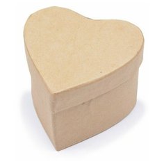 Шкатулка из картона для декорирования. 7x7x5 см Hobby Time