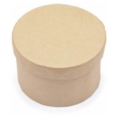 Шкатулка из картона для декорирования. Ø8x5 см Hobby Time