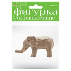 Фигурка из папье-маше. "СЛОН" 4,5x13x7 см Hobby Time