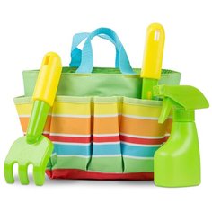 Sunny Patch Набор для садоводства в сумочке (Зеленый) Melissa Doug 6741