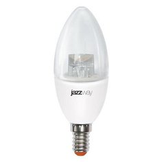 Светодиодная лампа свеча PLED- SP CLEAR C37 7w CL 3000K 540 Lm E14 Jazzway