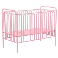 Кроватка Polini Vintage 150 (классическая) розовый