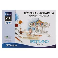 Папка Fabriano Tempera-Aguarela 42 х 29.7 см (A3), 350 г/м², 6 л.