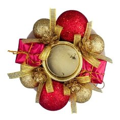 подсвечник Зимнее волшебство Красные подарки 3562651