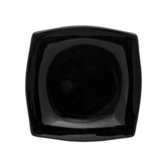 Тарелка суповая КВАДРАТО черная 20см Luminarc