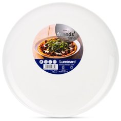 Блюдо для пиццы ФРЕНДС ТАЙМ 32см ивори (46832) Luminarc