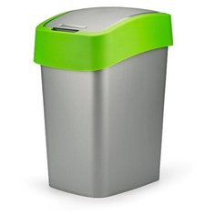 Контейнер для мусора FLIP BIN 50л зеленый Curver