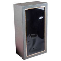 Коробка подарочная Yiwu Zhousima Crafts 37 х 12 х 20 см серый