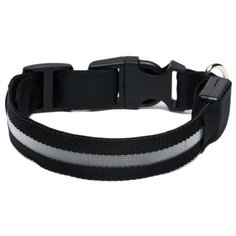Ошейник Пижон с подсветкой S (1039571/1039572/1039573/1039574/1039575) 38-40 см черный