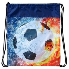 Calligrata Мешок для обуви Мяч в огне (5065103) синий/оранжевый