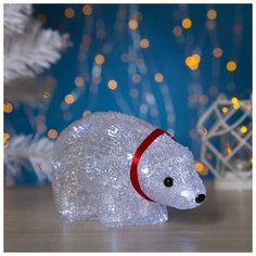 Фигурка Luazon Lighting Медвежонок 11 см (2315206) белый