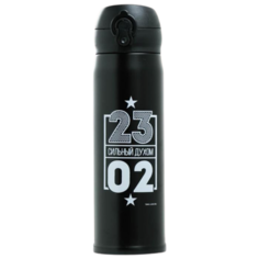 Термокружка Komandor 23.02 5080442, 0.5 л черный