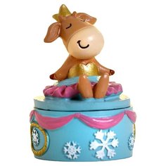 Зимнее волшебство Шкатулка Балерина (4810337) голубой