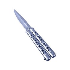 Нож-бабочка 1568959 Мастер К. серебристый