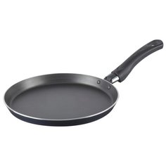 Сковорода блинная Калитва Экономика 66220, 22 см, черный