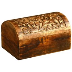 Шкатулка дерево "Илефия" 15,2х10х8,9 см 4503143 Сима ленд