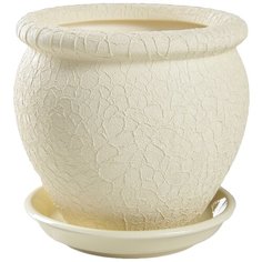 Горшок Ориана Вьетнам 16 х 16 см бежевый