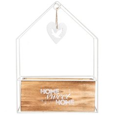 Ящик на подставке "Home sweet home", 29,1 х 21,2 см 3925821 Сима ленд