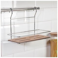 Полка на рейлинг12х30х22 см 5403405 Tekno Tel