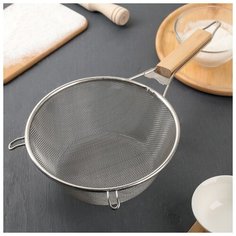 Сито с ручкой "Стандарт" d=21 см 124729 Доляна