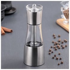 Мельница "Восторг" 19х6,5 см, двухсторонний помол для соли и перца 19х6,5 см 2974978 Сима ленд