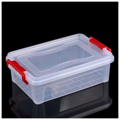 Контейнер для хранения прямоугольный 3,6л 310х200х90мм цвет прозрачный 4421621 Idea (М Пластика)