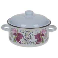 Кастрюля 4л, Мозаика, 1RB221M 1093602 СтальЭмаль