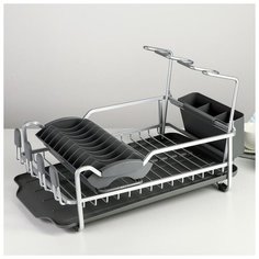 Сушилка для посуды с поддоном, 50х30,5х27 4446490 Сима ленд