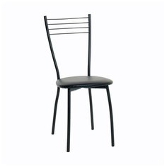 Стул "Сильвия" Черный/черный 4181569 Доляна