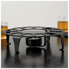 Подставка для подогрева "Ринго" 186х186х46, цвет черный 5384911 Gala