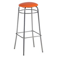 Стул барный "Барта" оранжевый/хром 5262328 Сима ленд