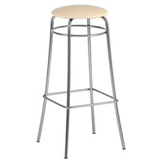 Стул барный "Барта" сливочный/хром 5262326 Сима ленд