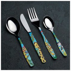 Набор 4-х предметный "Джунгли" (М43) с деколью в картонной коробке с прозрачной крышкой 4154437 Нытва