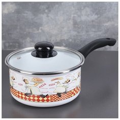 Ковш 1,5 л Итальянская кухня стекл. кр. 4236636 Маруся