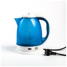 Чайник электрический Irit IR-1231, пластик, 1.8 л, 1500 Вт, бело-голубой 240775